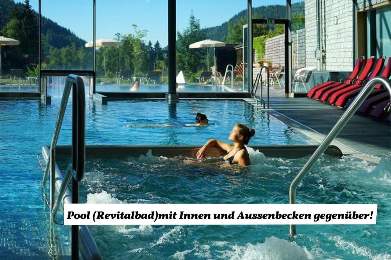 C1 Albmatte-Fewo Sauna, Hallenbad Aussenbecken Massagen Nebenan Menzenschwand-Hinterdorf Buitenkant foto