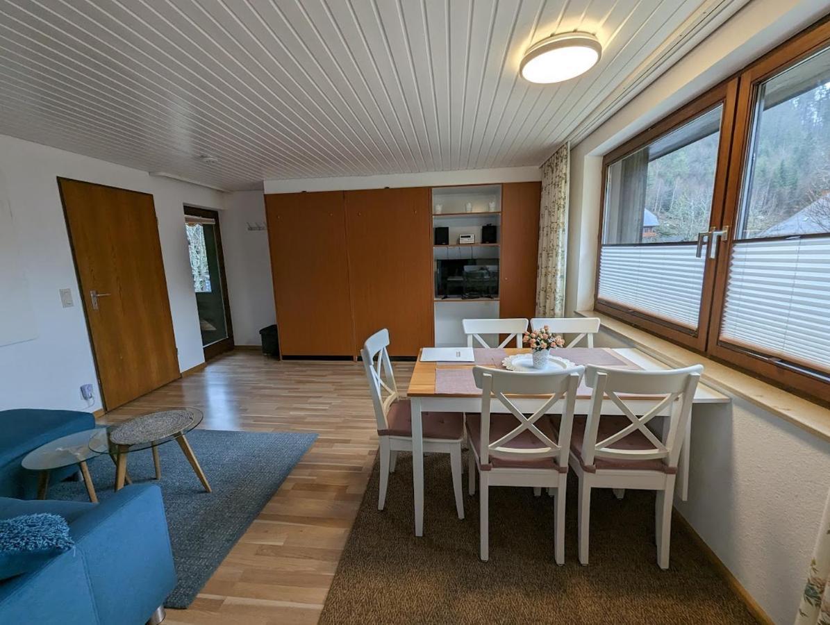 C1 Albmatte-Fewo Sauna, Hallenbad Aussenbecken Massagen Nebenan Menzenschwand-Hinterdorf Buitenkant foto